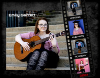 Emily Garrett Senior 2024 Collage 1 E 11x14